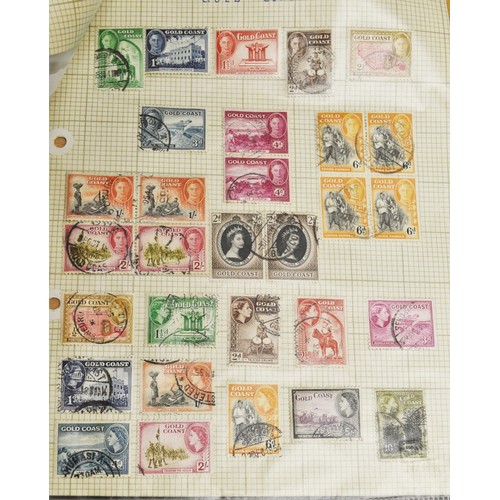 67 - British Colonial Gold Coast Stamps. 1937-1946 Definitives