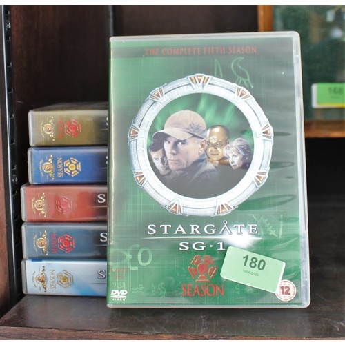 32 - Stargate SG-1 Season 1, 2, 5, 8, 9 and 10 Box Sets, a Selection of X-Box Games, Plus a Hardback Firs... 