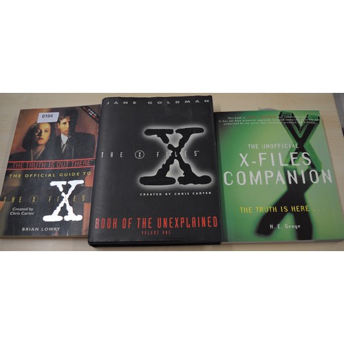 146 - Three X-Files Hardback Books