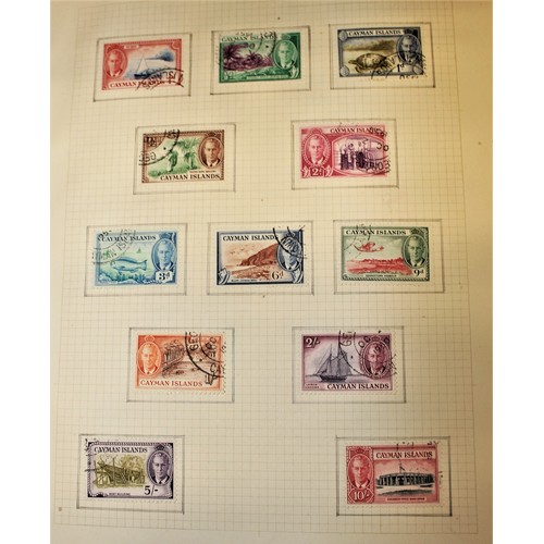 85 - CAYMAN ISLANDS- Mint & Used Stamps 1937-1951 (KGVI)
SG112-114 Coronation (Mounted Mint)
SG127-128 19... 