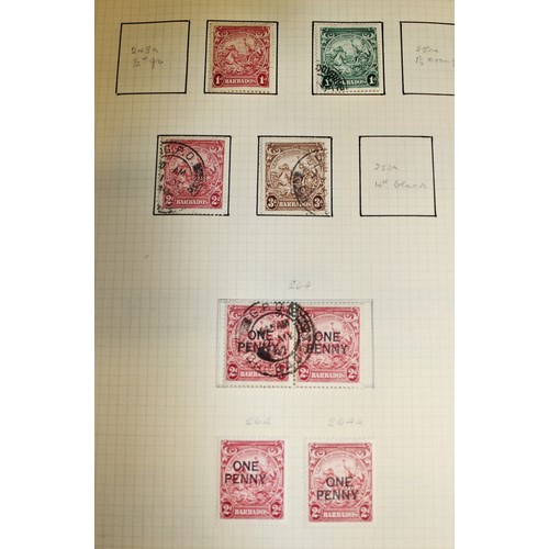 78 - BARBADOS Stamps 1925-1951
1925 Definitves 1/2d to 5/-, (Mounted Mint and Mounted Used)-inluding 2/6 ... 