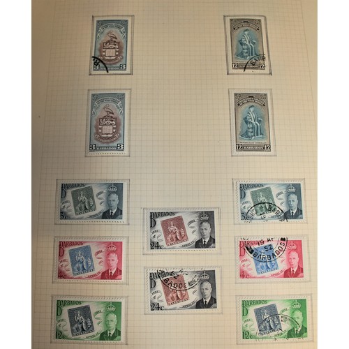 78 - BARBADOS Stamps 1925-1951
1925 Definitves 1/2d to 5/-, (Mounted Mint and Mounted Used)-inluding 2/6 ... 