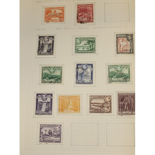 83 - BRITISH GUIANA Mint & Used Stamps 1937-1951 
(48 Stamps)
1937 Coronation
1946 Victory
1946 Silver We... 