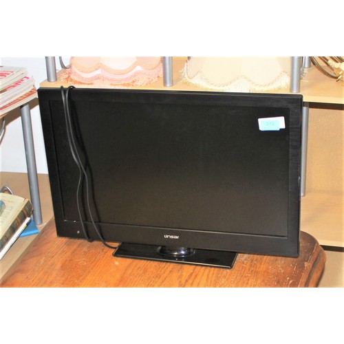 5 - A Linsar Flat-Screen 24 Inch Television with Remote (Ask for  Remote from Office)