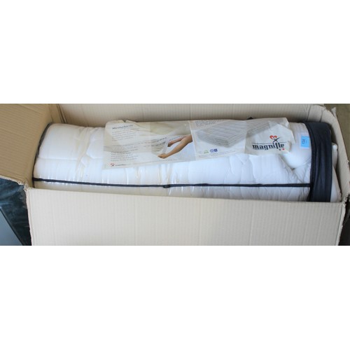 134 - BNIB (Italian) Magniflex Coolmax Mattress Topper - 135 cm x 190 cm