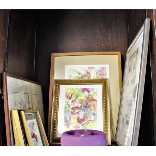 108 - Assorted Framed Pictures including a Stitch-Craft Picture of Chester Cathedral, etc