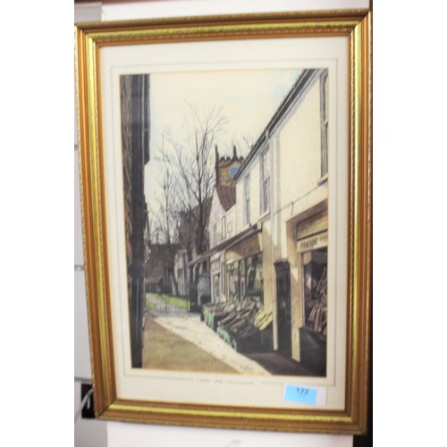 122 - Framed, Mounted, and Glazed Colour Etching Print Signed Matthew Fletcher 1990 of 