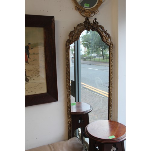 25 - Dark Oak Hanging Corner Cabinet. 21