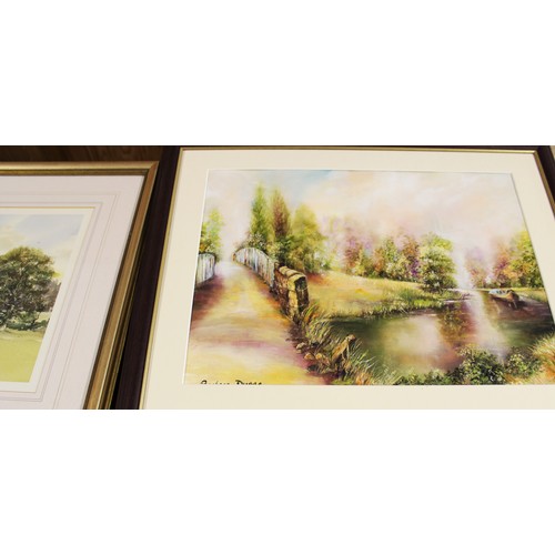 129 - Assorted Framed and Mounted Artworks