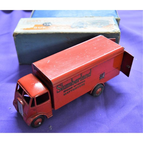 284 - Boxed Dinky Supertoys Guy Slumberland Van Ref DST (vgc in original box Ref DST514