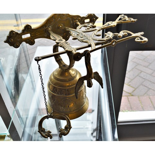 295 - Large Brass Angelus Bell