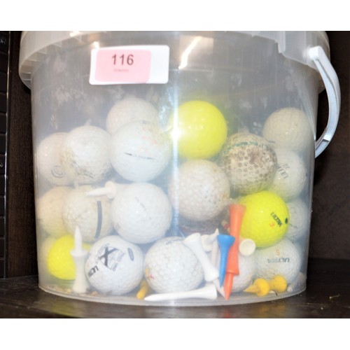 151 - Tub of Golf Balls (in Various Conditions)