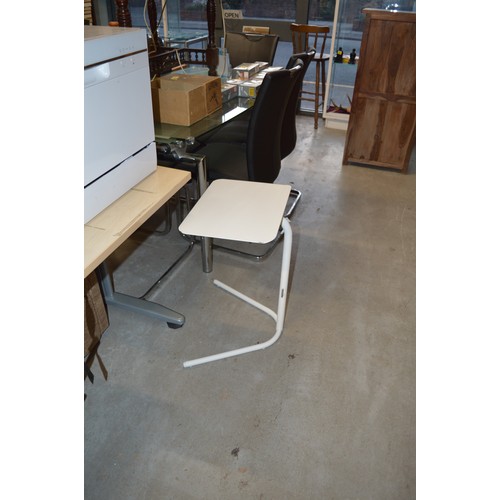 103 - Metal Framed Height Adjustable Lap Table