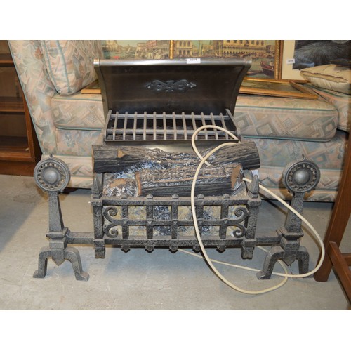 145 - A Belling Electric Coal and Log Effect Fire