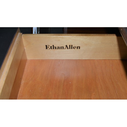 234 - Ethan Allen Nine-Drawer Bedroom Chest having One Jewelry Tray and Compartmental Lower Drawers