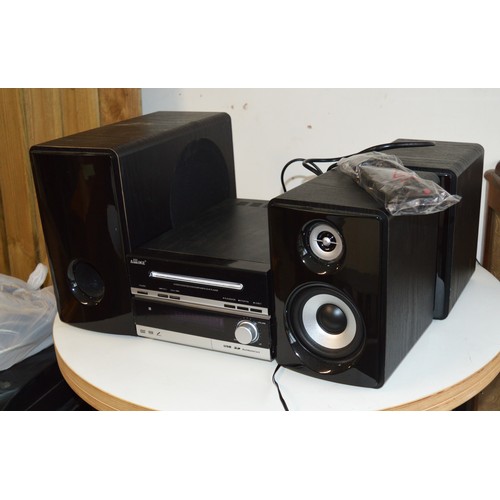 9 - DVD/MP3/MP4/Stereo System - As New, by ALLLike, with Sub Woofer SD-USB and Remote