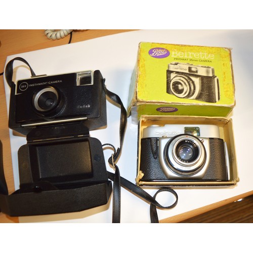 113 - A Boots Instamatic Camera  and a Boots Beirette Camera (Both in their Original Boxes)