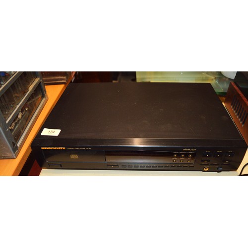 164 - A Marantz Compact Disc Player in a Black Finish (Model 74CD48/02B)