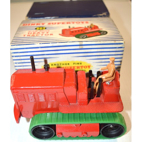 211 - Boxed Dinky Supertoys Caterpillar Tractor  (vgc)

Minimum Cost £40.00