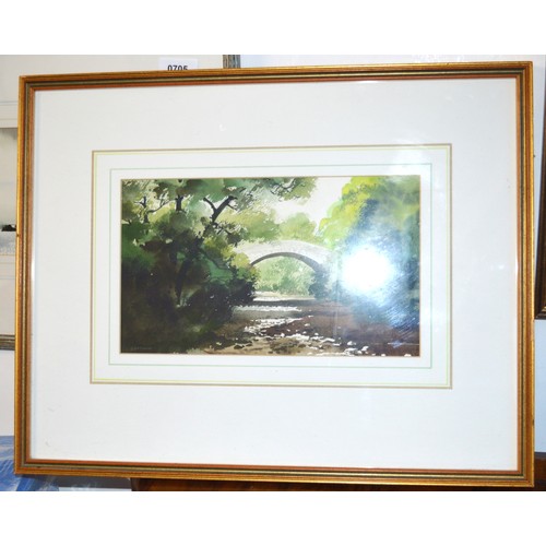 4 - Three Original Watercolours by Alison Ross Ewan (Framed, Mounted and Glazed) - One 