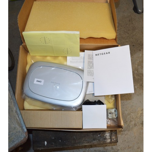 147 - BNIB Netgear DG834 DSL Modem and Network Firewall Router