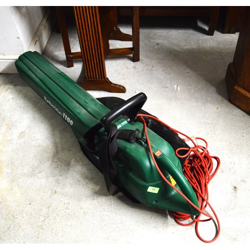 10 - Qualcast TurboVac 1100 with Bag