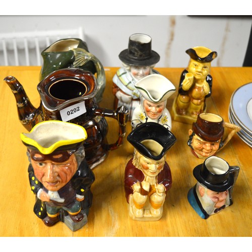 91 - Collection of Toby Jugs (approx 9)