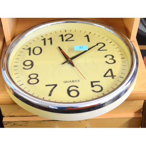 57 - Quartz Wall Clock