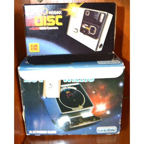 25 - Astro Wars Electronic Game Plus a Kodak Disc Camera