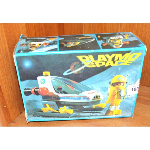 95 - A Boxed Playmobil Playmo Spacecraft Plus Astronaut Figure