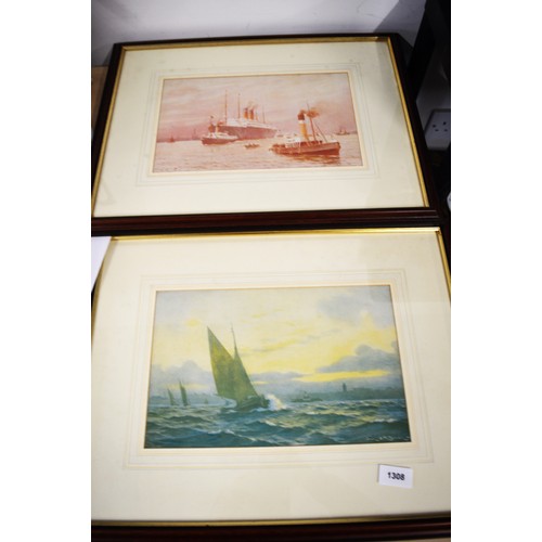 206 - Two Framed Mersey Heyday Prints