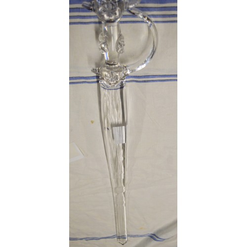 224 - Bohemian Crystal Sword approximately 35