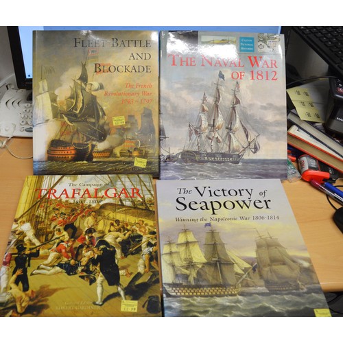 9 - Four Books on late 18th/early 19th Century Naval Warfare
