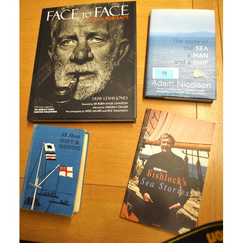 6 - Four  Hardback Nautical Books:  