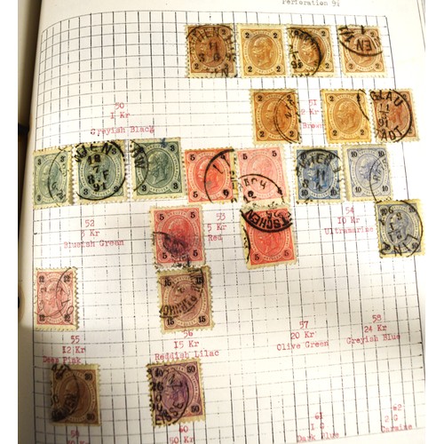 209 - One Folder of Austrian Stamps 1860-1924                                                             ... 