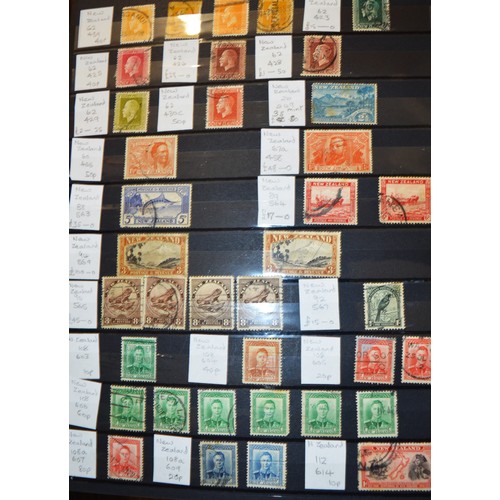 219 - A 48 Page Stock Book of World Stamps (Iran to Paraguay) of mint and used stamps includes
Iran, Leban... 