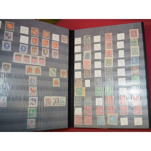 218 - An A4 (40 page) Stock Book of Mint & Used World Stamps- F to I comprising
France (4th Republic), Ger... 