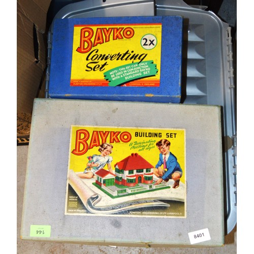 121 - Two Boxed Bayko Sets