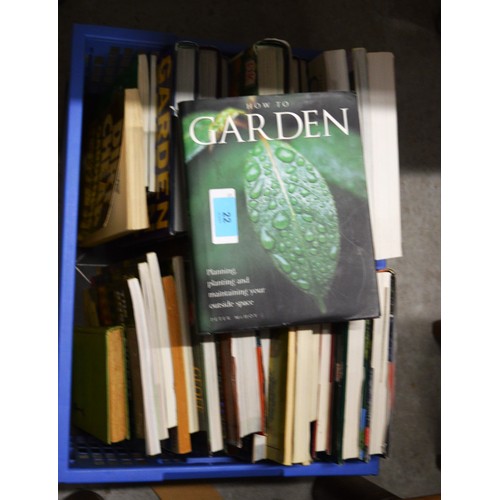 211 - Crate of Gardening Books (approx 30)