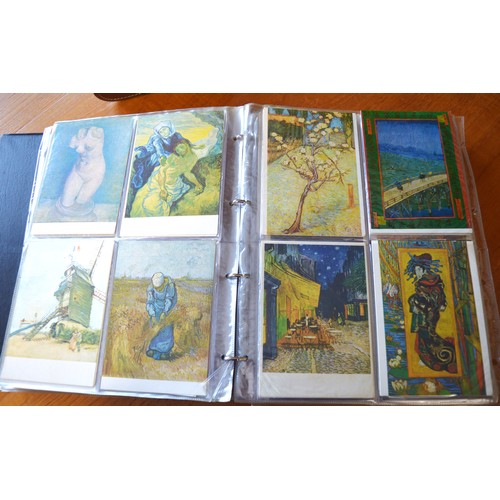 39 - Over Three Hundred Postcards (Pertaining to Art and Sculpture) in Album