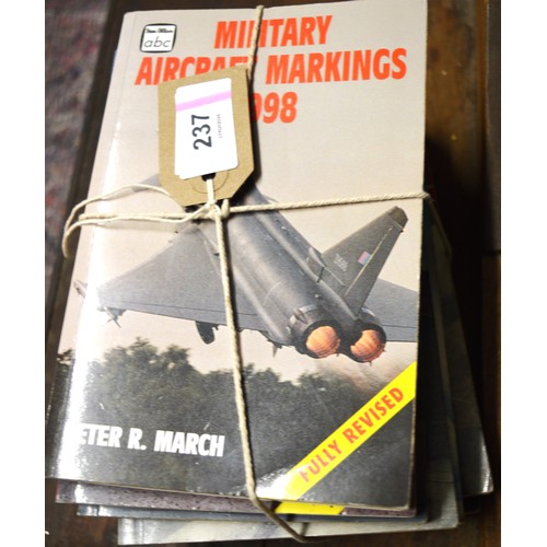 237 - Eight Ian Allan Aircraft Markings Books