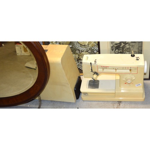 107 - Singer Solaris Sewing Machine No. 6184 in Case (Case needs attention)