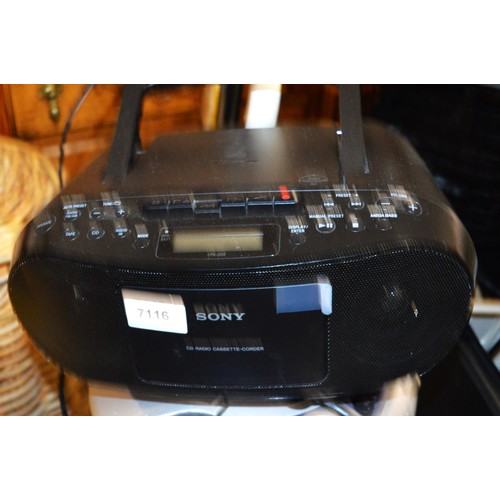 2 - Sony CD Radio Cassette Recorder