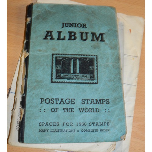 405 - One Tower Fold Back Stamp Album of British, Empire & Commonwealth Stamps