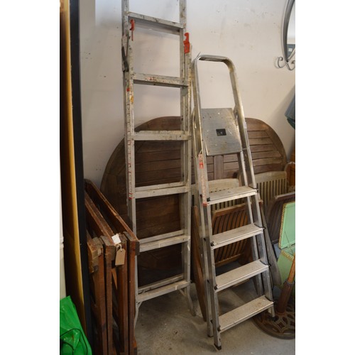 231 - Two Aluminium Step Ladders