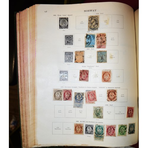 418 - The New Ideal  Postage Stamp Album. Foreign Countries K - Z
A Small collection of pre-WWI and Inter-... 