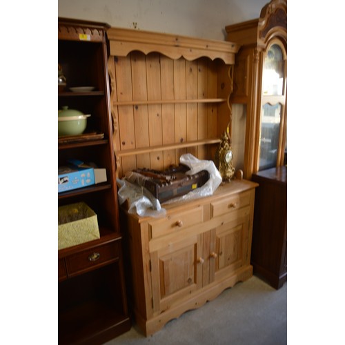 6 - Pine Dresser having two drawers over two cupboards