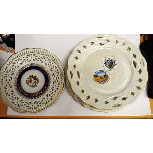 Victorian Ribbon Plates
