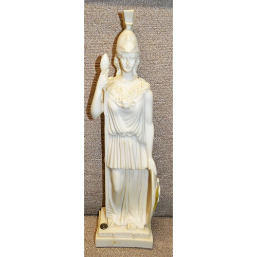 28 - Greek Alabaster Statue of Athena - 16