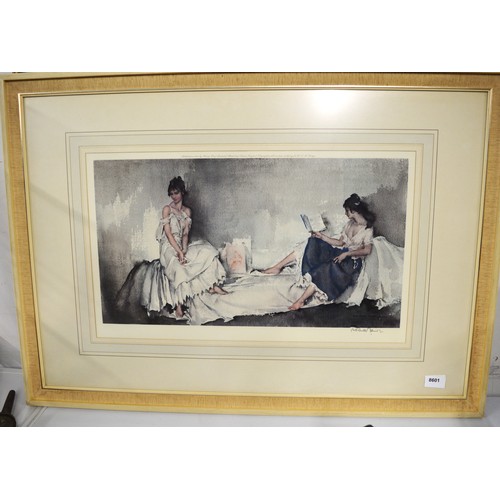 56 - Framed and Signed Russell Flint Print - 35